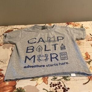 Buy 1 Get 3 Free! Camp Baltimore Gray Short Sleeve Shirt